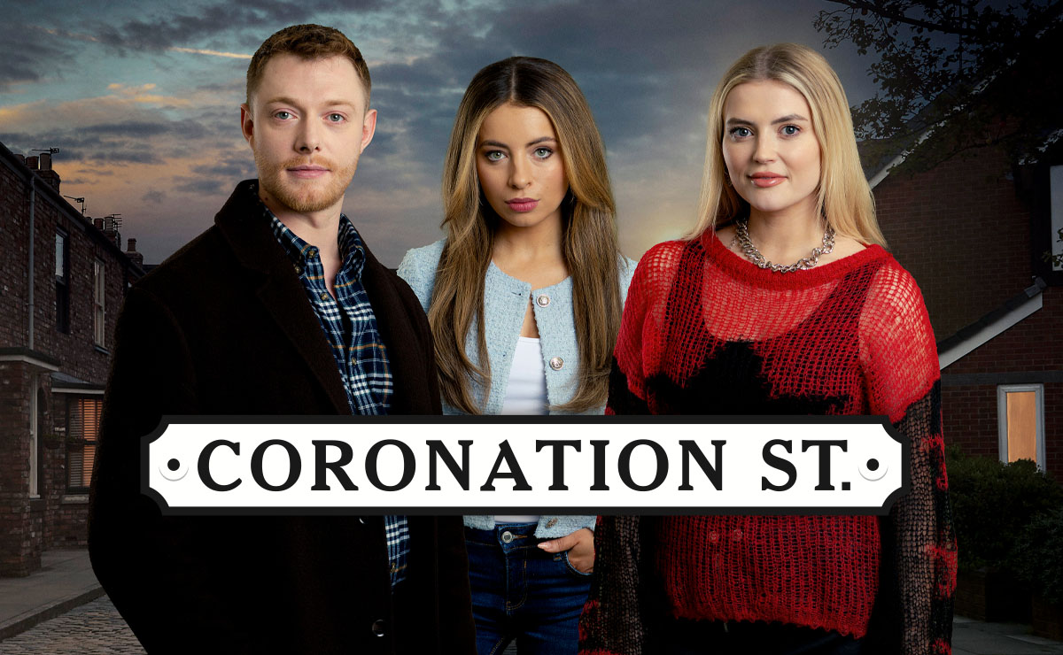 Characters from Coronation Street, used for English listening practice